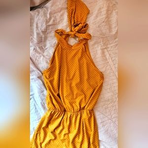 Roller Coster Yellow Jumpsuit